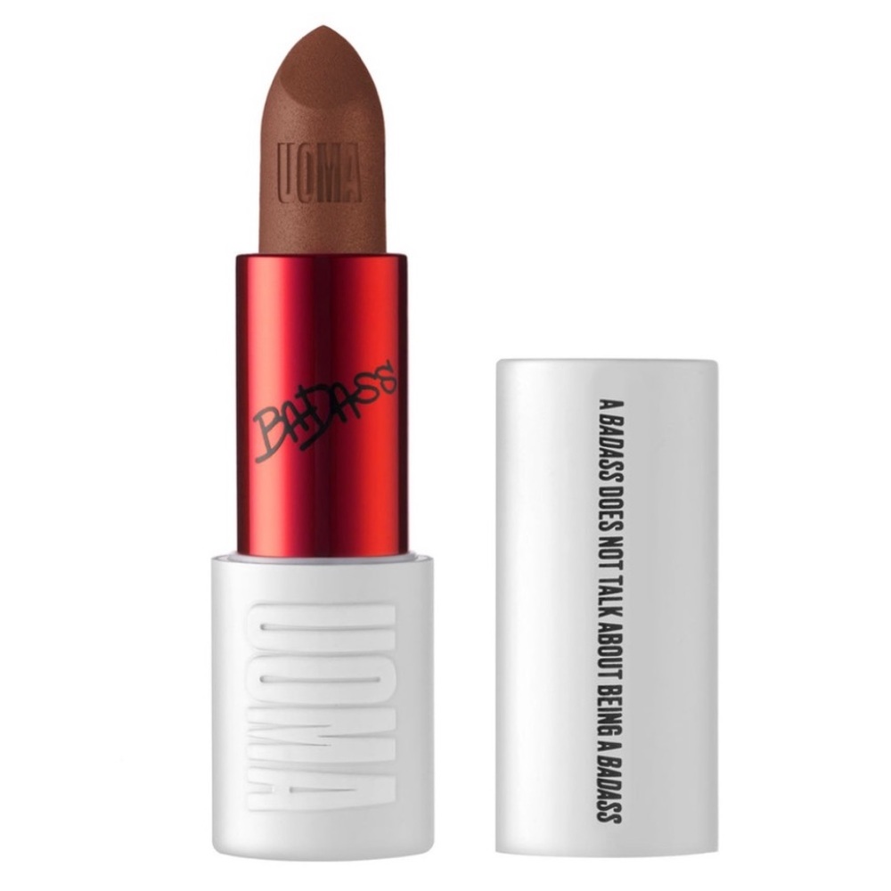 NEW UOMA Beauty Badass Icon Concentrated Matte Lipstick in Tracy NIB